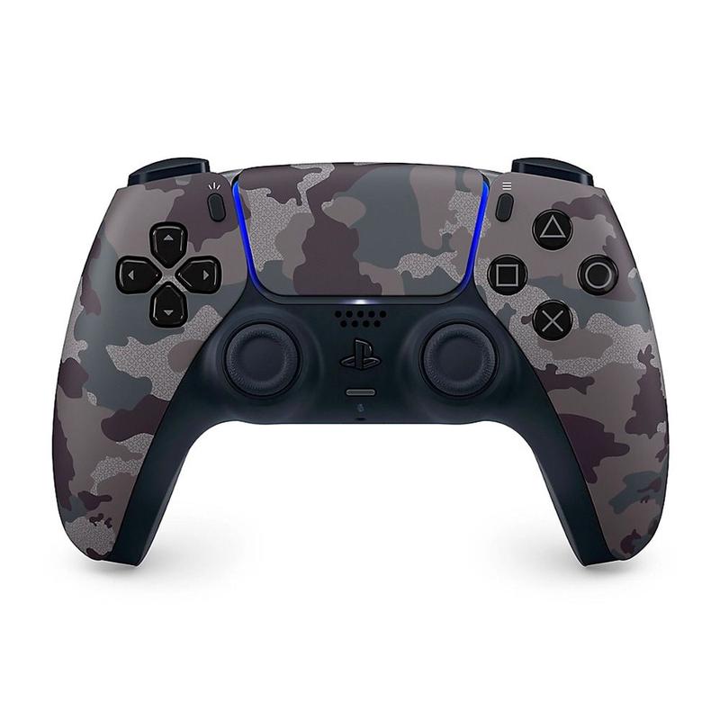 Imagem do produto Controle PS5 Cinza Camuflado sem fio (Dualsense) em Magazine Luiza
